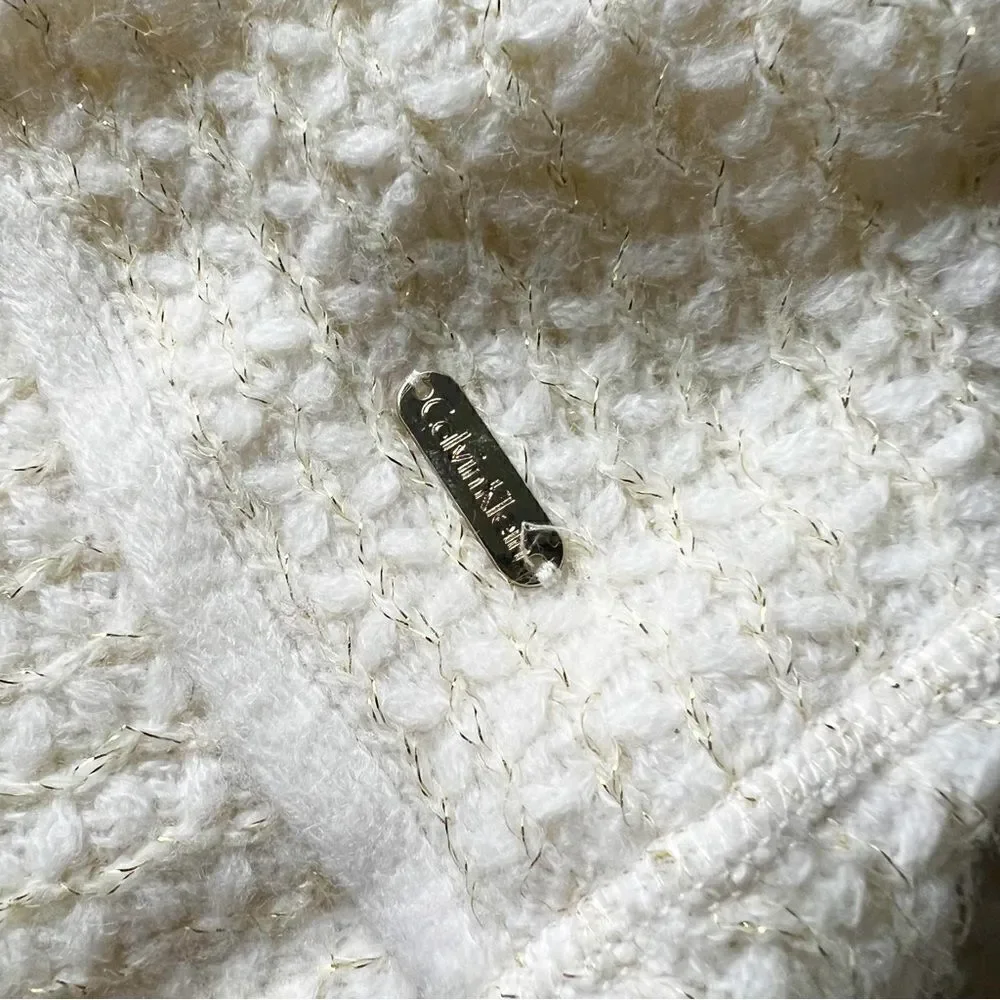 Calvin Klein wrap cowl scarf